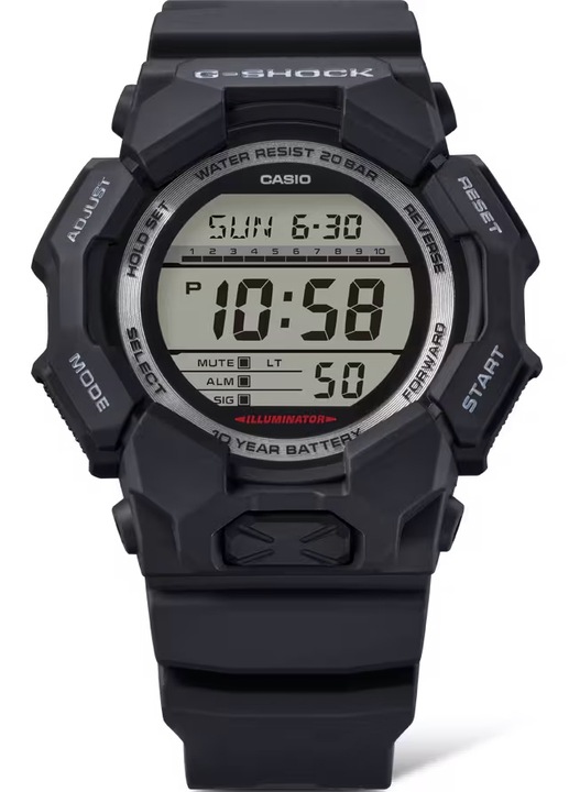 Zegarek Casio G-SHOCK GD-010-1ER bieganie basen