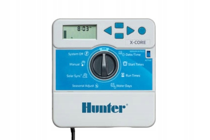 STEROWNIK NAWADNIANIA 6 SEKCJI HUNTER X-CORE XC-601I-E WEWNĘTRZNY WYDAJNY
