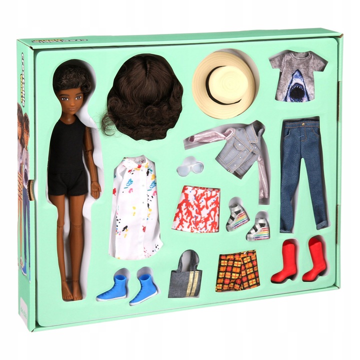 LALKA + AKCESORIA CREATABLE WORLD STWÓRZ LALKĘ od MATTEL GGT68