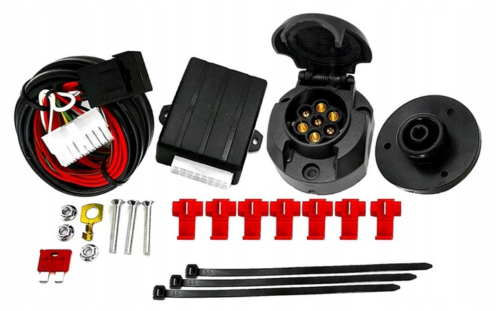 HAK HOLOWNICZY +MODUŁ 7PIN VW Golf 6 Golf 5 Hatchback PLUS Audi A3 II (8P)