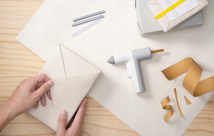 BEZPRZEWODOWY PISTOLET DO KLEJU NA GORĄCO HOTO AKUMULATOROWY 3000MAH USB-C