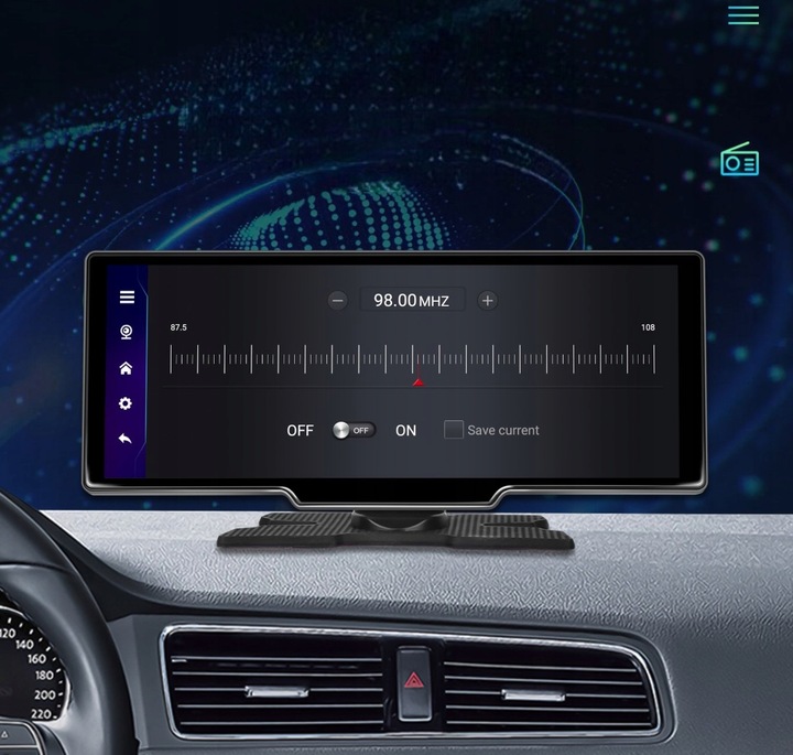 RADIO STACJA MULTIMEDIALNA MONITOR ANDROID AUTO APPLE CARPLAY ANDROID 13