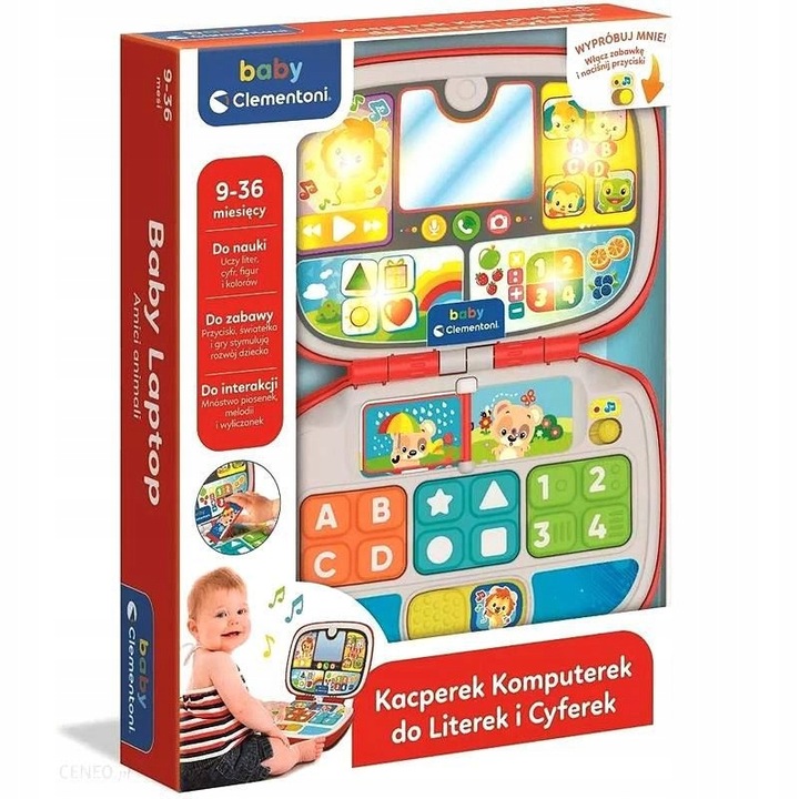 KACPEREK KOMPUTEREK INTERAKTYWNY LAPTOP DZIECIĘCY