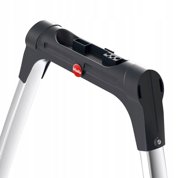 Schodki składane aluminiowe HAILO K100 TopLine 3 stopnie (wys. rob. 2,74m)