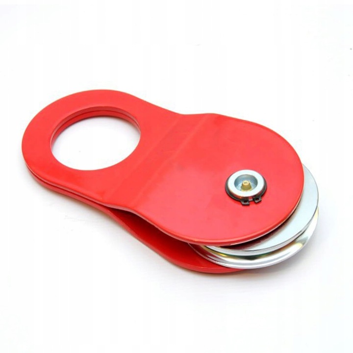 ZBLOCZE 8 TON DO WYCIĄGARKI CZERWONE