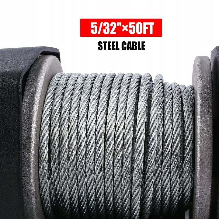 WYCIĄGARKA ELEKTRYCZNA DO QUADA X-BULL 2500 WCIĄGARKA 12V PŁUG 1,1 TON ATV