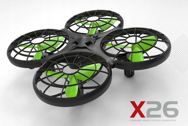 DRON SYMA X26 RC ZAWIS , ŁATWY - UNIKA PRZESZKODY