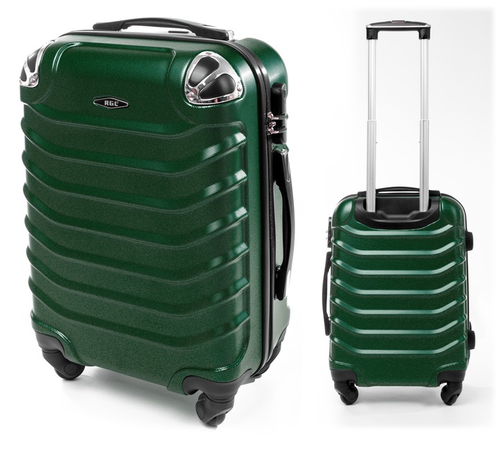 MAŁA KABINOWA WALIZKA L NA KÓŁKACH PODRÓŻNA TORBA ABS RGL