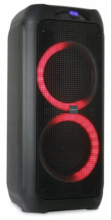 GŁOŚNIK PRZENOŚNY BLUETOOTH KARAOKE MANTA MIKROFON