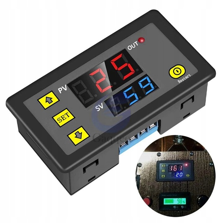 Programator czasowy timer zegar przekaźnik 230V