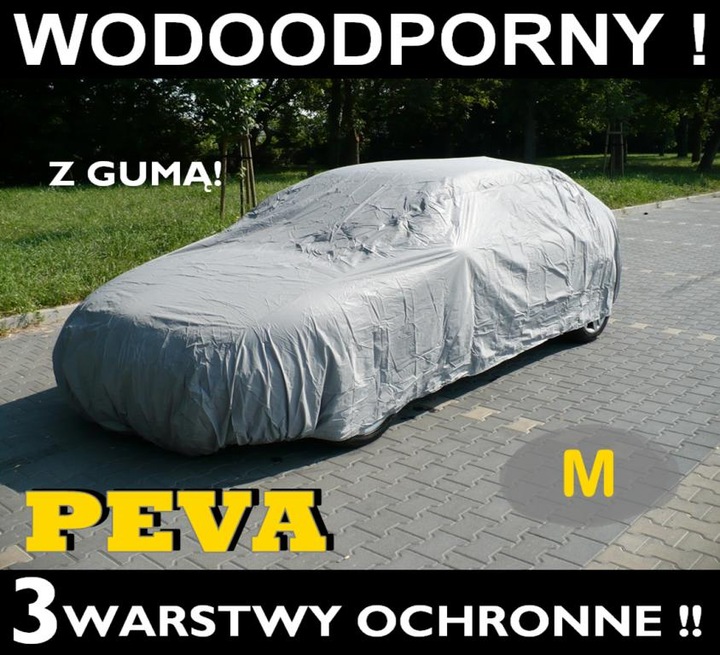 PLANDEKA AUTO POKROWIEC NA SAMOCHÓD PEVA 1-WAR. M