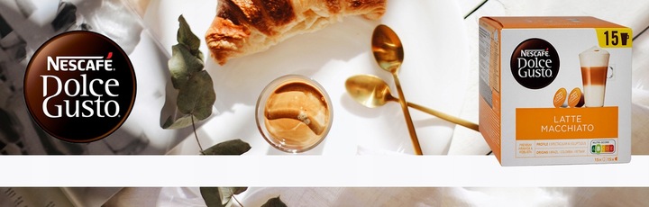 Kawa NESCAFE DOLCE GUSTO LATTE MACCHIATO 30szt + videobook GRATIS