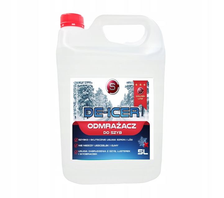 ODMRAŻACZ DO SZYB Mocny 5L + Butelka 750ml z atomizerem