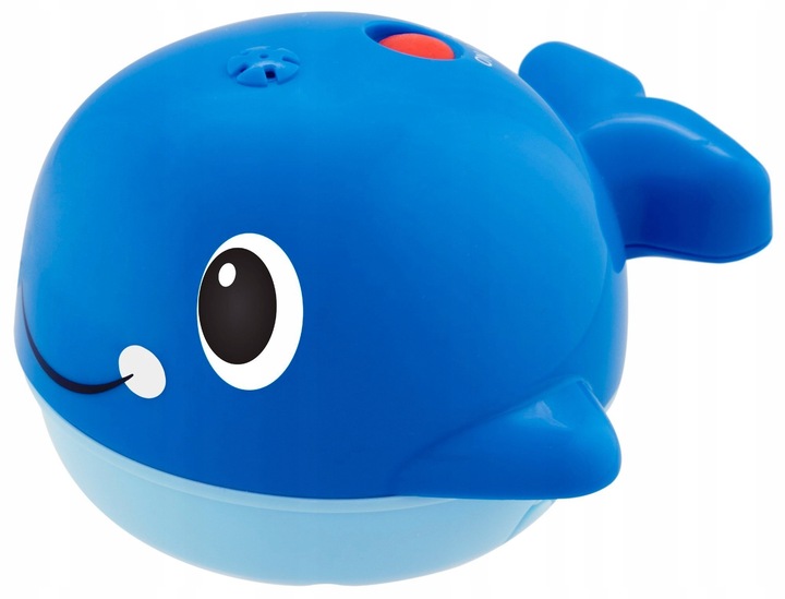 Tryskający wieloryb do kąpieli