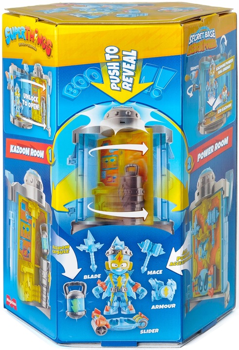 Magicbox Superthings Sekretna baza Kazoom Power