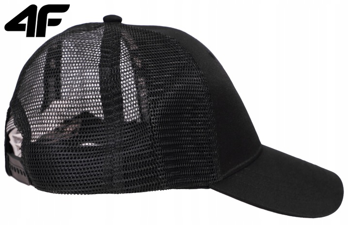 CZAPKA Z DASZKIEM MĘSKA DAMSKA 4F BEJSBOLÓWKA Z SIATECZKĄ TRUCKERKA