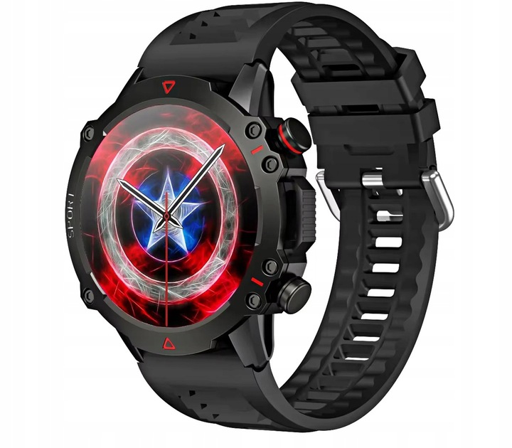 Smartwatch Dla Młodzieży Rozmowy Bluetooth Sport Pulsometr PL Menu