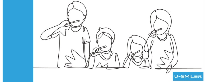 SZCZOTECZKA SONICZNA DLA DZIECI ELEKTRYCZNA DO ZĘBÓW 3 TRYBY 4 KOŃCÓWKI