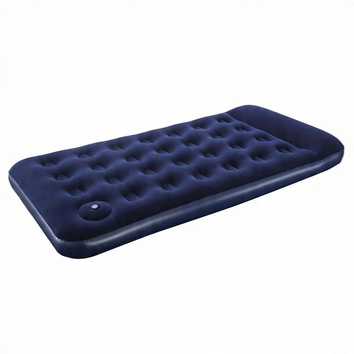 JEDNOOSOBOWY MATERAC WELUROWY Z POMPKĄ 188x99x28 cm Bestway 67224 BESTWAY