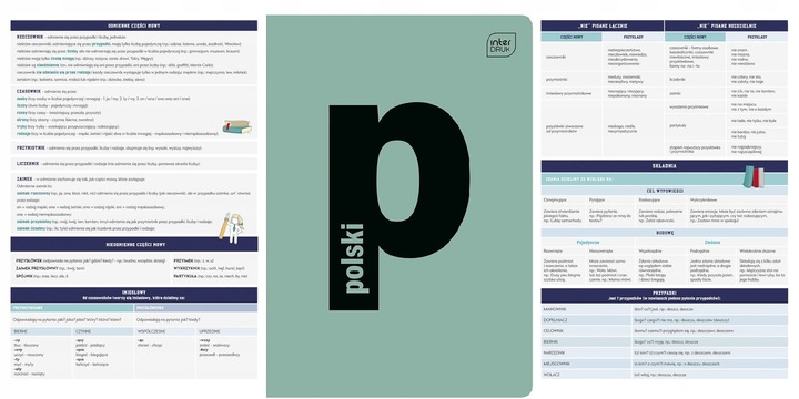 ZESTAW 10 x ZESZYTY PRZEDMIOTOWE ZE ŚCIĄGĄ A5/60k WZMOCNIONA OKŁADKA PP