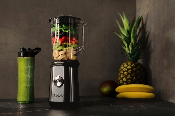 Blender kielichowy Zeegma 4w1 Bidon Młynek Mikser