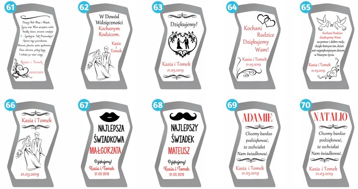 KARAFKA Z GRAWEREM NA PREZENT RÓŻNE OKAZJE 750ml