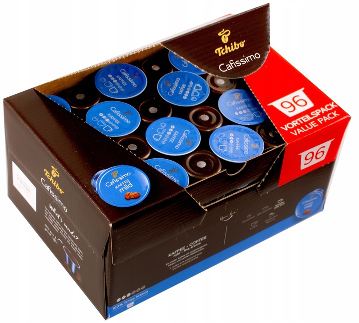 Kapsułki Tchibo Cafissimo Coffee Mild 96szt