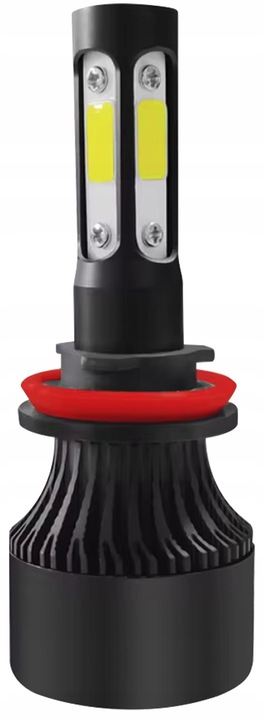 Żarówki LED H11 Mocne 16000LM 6000K COB 72W 4-Stronne komplet 2 szt.