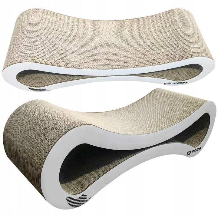 MOZOS KOCI KARTONOWY PAPIEROWY DRAPAK LEGOWISKO SOFA DLA KOTÓW DUŻY XXL