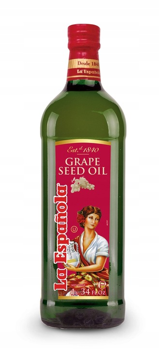 Olej z pestek winogron 1L La Espanola do sałatek
