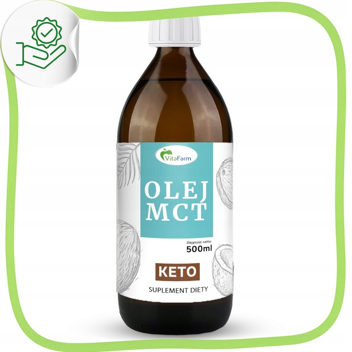 OLEJ MCT Z KOKOSA 2x500ml DIETA KETO