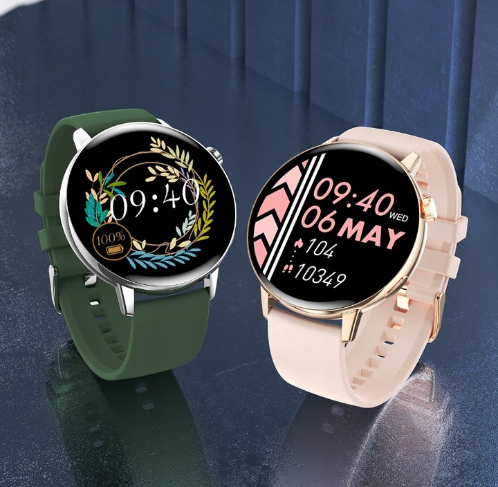 ZEGAREK DLA DZIEWCZYNKI NA PREZENT 2 PASKI ELEKTRONICZNY SMARTWATCH POLSKI