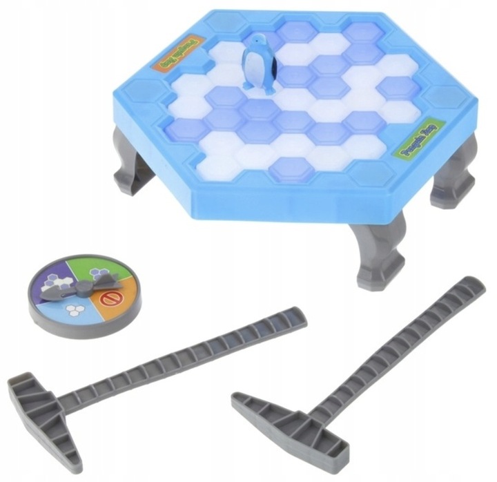 Pingwin w Lodzie w Lodowej Pułapce Gra Zręcznościowa Pingwinek