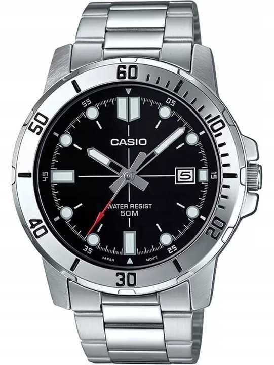 ZEGAREK MĘSKI CASIO MTP-VD01D-1EV + BOX +GRAWER