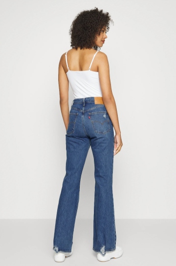 levi's levis 70s HIGH FLARE dzwony JEANS spodnie JEANSY 31W 32L 31/32