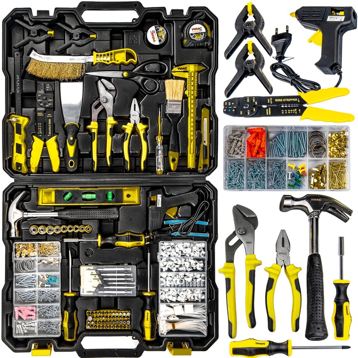 WALIZKA NARZĘDZIOWA ZESTAW NARZĘDZI 1001 ELEMENTÓW