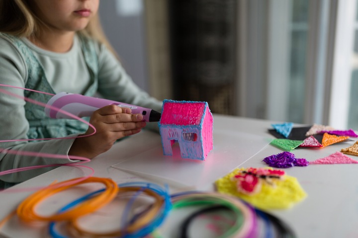 WKŁADY DO DŁUGOPISU 3D DLA DZIECI PLA SILK MAGIC COLOR 200 M