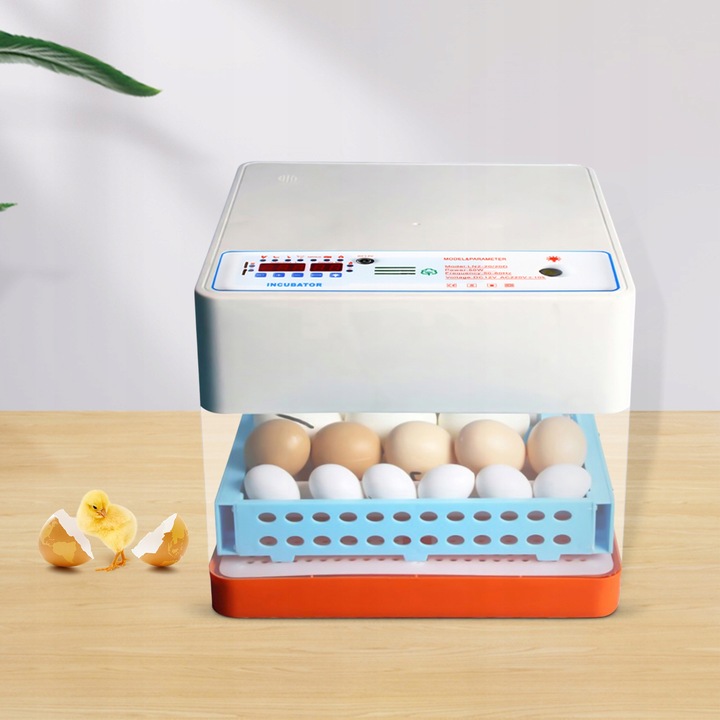 24-rolkowy inteligentny inkubator do jaj, automatyczny obrotowy inkubator