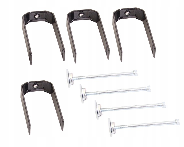 UCHWYT NARCIARSKI BAGAŻNIK 5 PAR NART 4 DESKI Amos