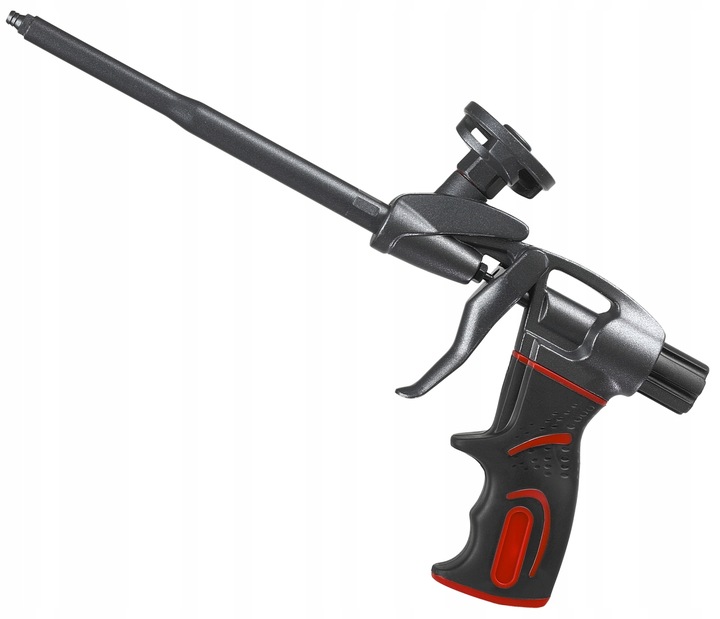 Pistolet teflonowy do pianki piany kleju + czyścik Bauhus PRO