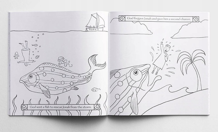 Z Jezusem przez Biblię. Kolorowanka - Jones-Lloyd