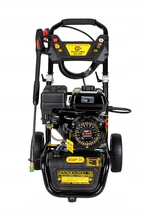 Myjka ciśnieniowa spalinowa 6,5KM 4800W 240 bar