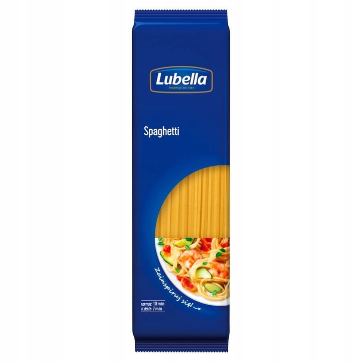 Makaron spaghetti Lubella pszenny 8x400 g