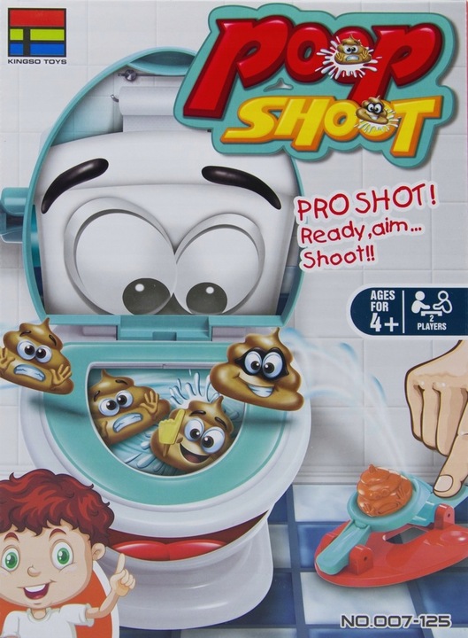 RODZINNA GRA ZRECZNOSCIOWA KUPA DO SEDESU TRAF KUPĄ DO SEDESU WC ZABAWA