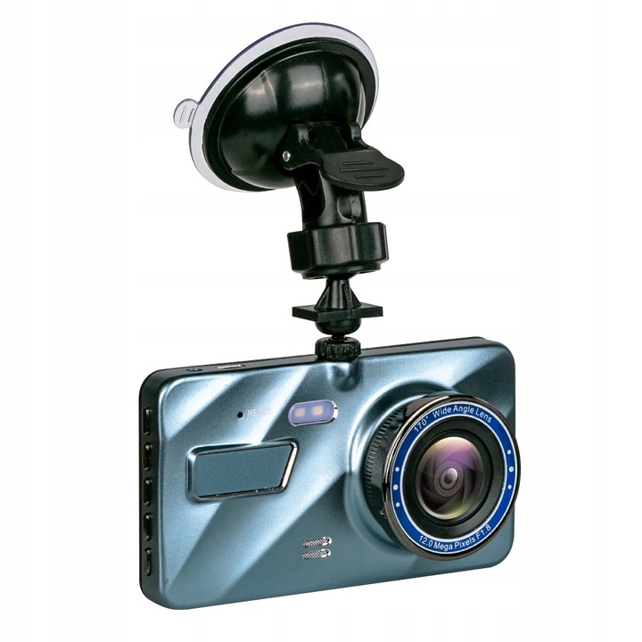 WIDEOREJESTRATOR JAZDY DOTYKOWY PRZÓD TYŁ MENU PL