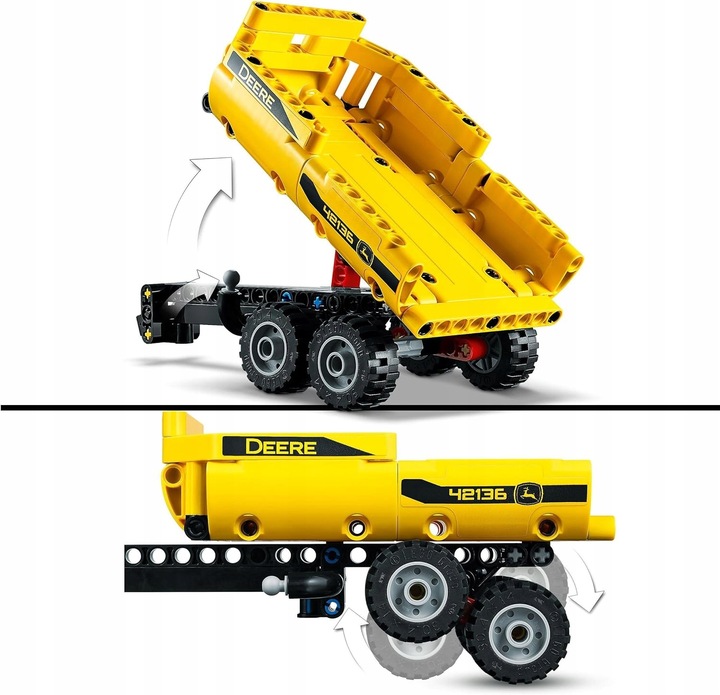 KLOCKI LEGO TECHNIC 42136 TRAKTOR JOHN DEERE 9620 4WD DLA DZIECKA + TORBA
