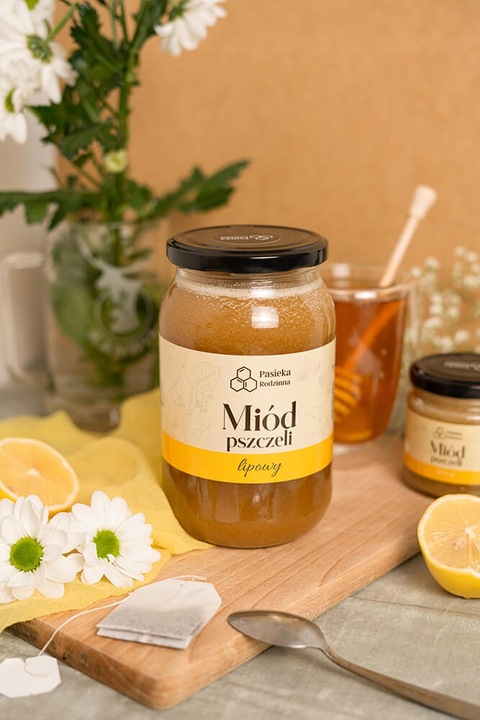 Miód Wielokwiatowy + Lipowy z RODZINNEJ PASIEKI