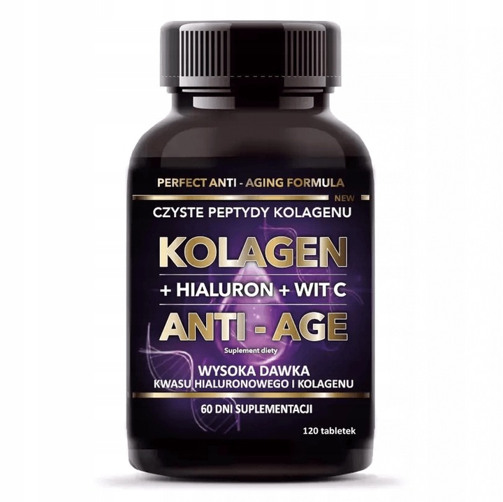 Intenson Kolagen ANTI AGE + hialuron + wit C*120 szt