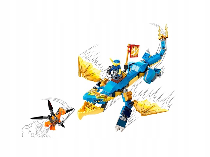 LEGO Ninjago Smok gromu Jaya EVO 71760 Prezent