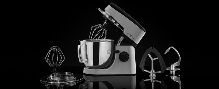 Robot kuchenny planetarny ZEEGMA Planeet Mix 1000W Szary